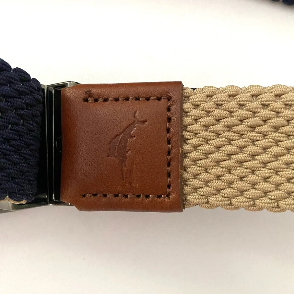 Tommy Bahama Men's Reversible Stretch Khaki Belt XL or 38-42